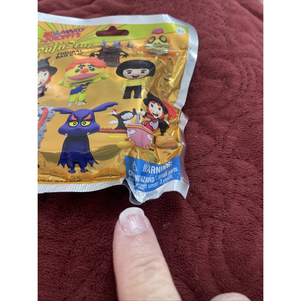 Sid & Marty Krofft H.R. Pufnstuf Witchiepoo 3D 3" Figural Bag Clip 2025 Mystery - Picture 2 of 11